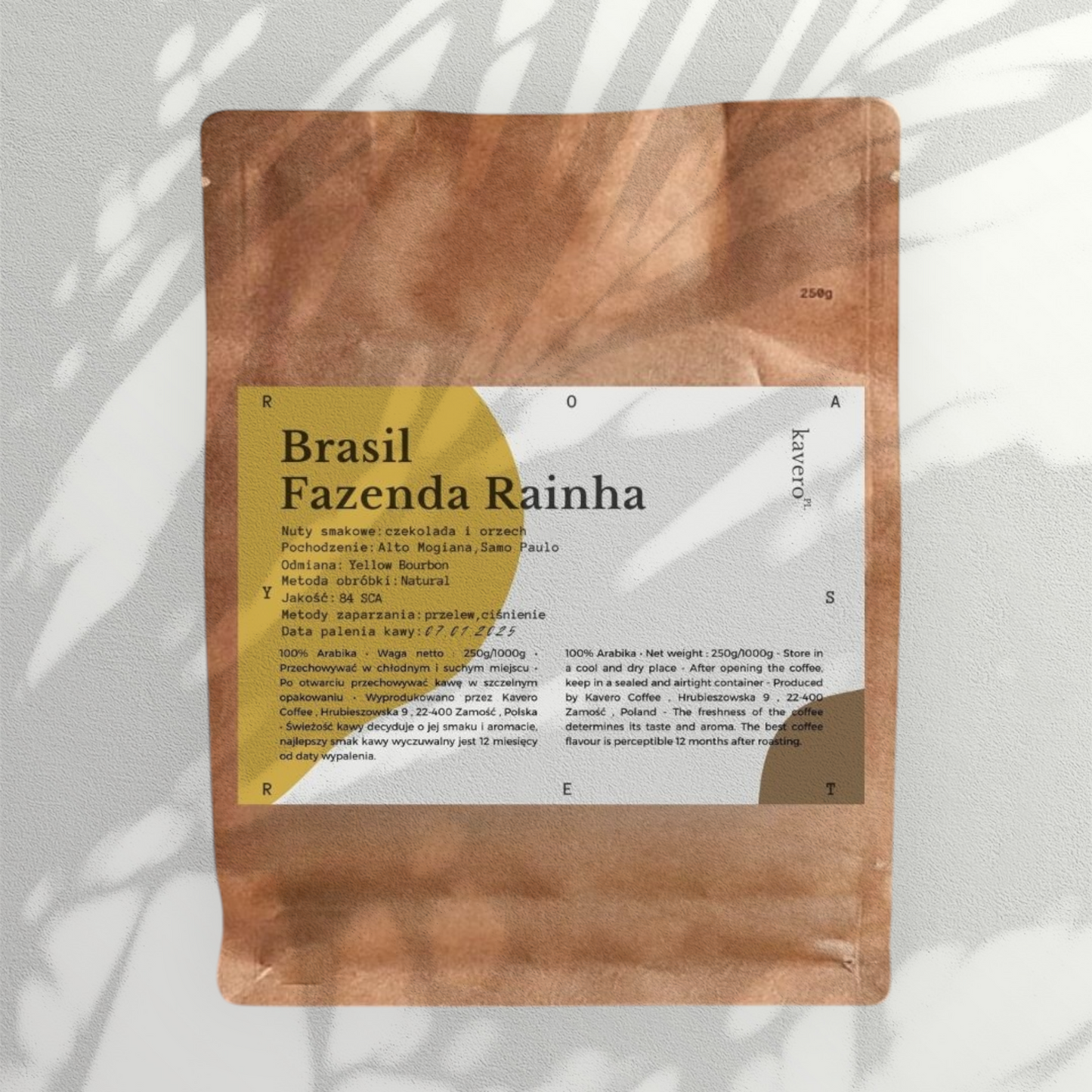 Kawa Speciality Brazylia Fazenda Rainha – Czekolada & Orzechy