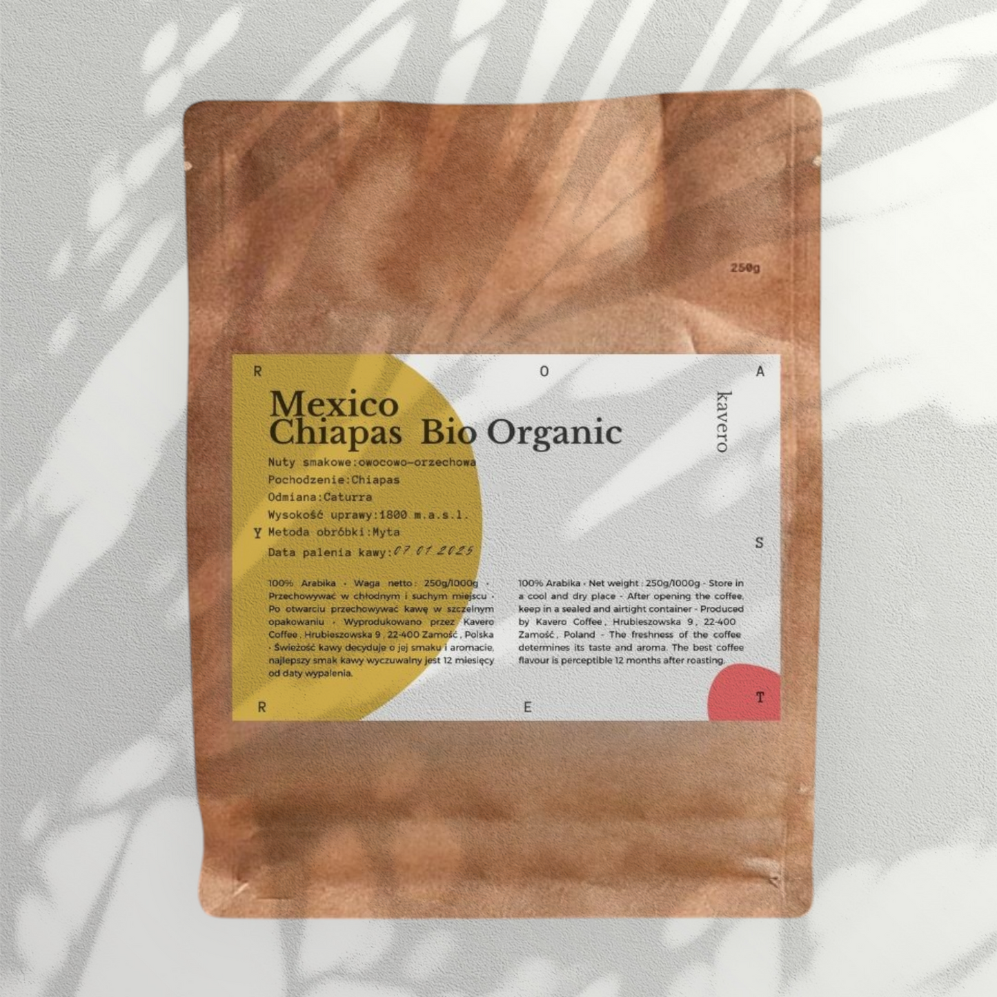 Kawa Mexico Chiapas Bio Organic – Owoc & Orzech